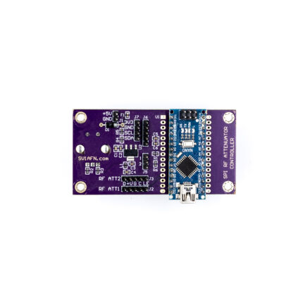 OLED Controller MCU for 1 or 2 RF Step Attenuators