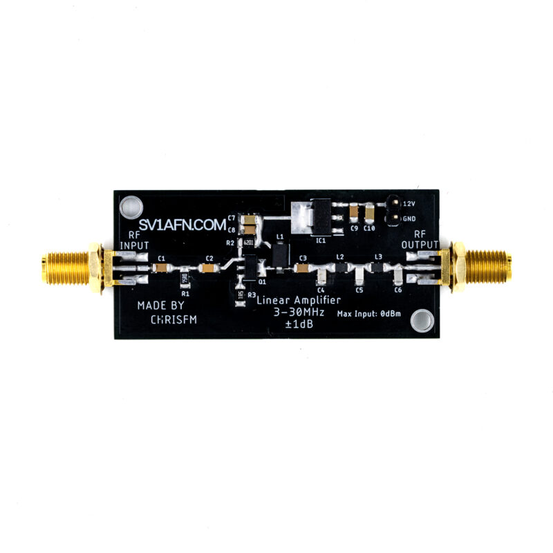 High Power Ultra Linear HF Preamplifier (3-30MHz ±1dB)